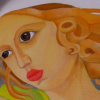 Junges Mädchen mit Handschuhen, 2008 (nach dem gleichnamigen Bild von Tamara de Lempicka, 1929)