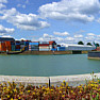 Container am Zollhafen, 2009 (mit Beschreibung)