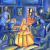 Velázquez und die kubistische Familie, 2001