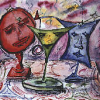 Partygäste (Drei Darben, drei Formen (2)), 1997