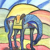 Das blaue Porzelanpferd, 1998