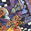 Komposition mit Schachbrett, 1997