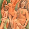 Drei Frauen, 1997 (nach dem gleichnamigen Bild von Pablo Picasso, 1907/08)