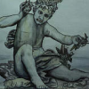 Das Mädchen aus der Muschel, 1998 (nach einer Skulptur in Paris auf der Pont Alexandre III: „Fillette à la coquille“ von Léopold Morice)