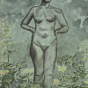 Ursula, 1998 (nach der Skulptur Ursula von Rolf Brem, 1982, in Meggen, Schweiz)