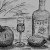 Stillleben mit Sherry, 1998